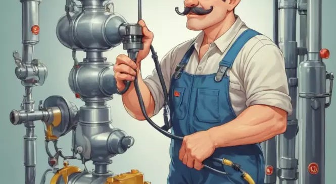 Gas equipment maintenance routines to prevent breakdowns and leaks