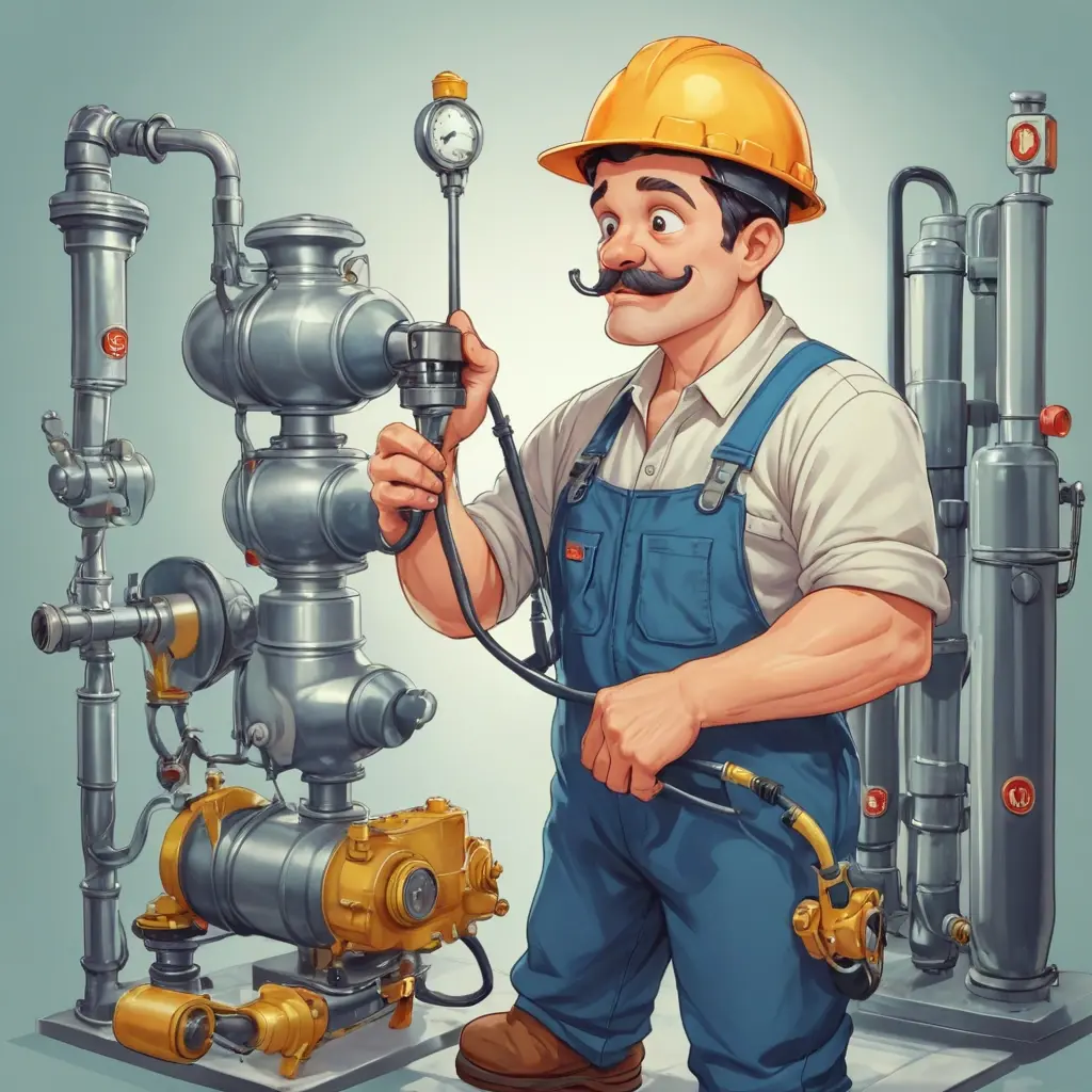 Gas equipment maintenance routines to prevent breakdowns and leaks
