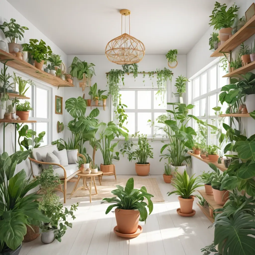 Использование indoor-растений для оживления интерьера дачи Использование indoor-растений для оживления интерьера дачи