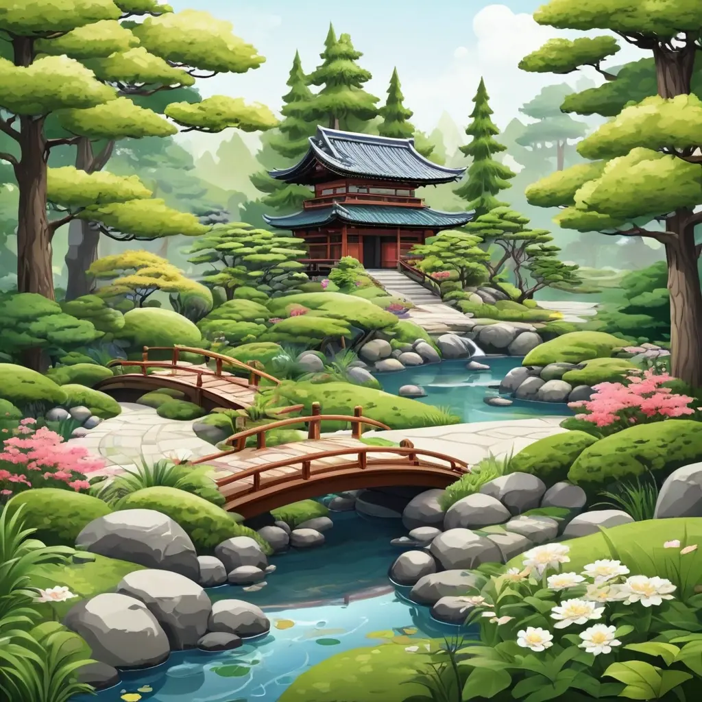 Ландшафтный дизайн с элементами японского сада — гармония и спокойствие Ландшафтный дизайн с элементами японского сада — гармония и спокойствие